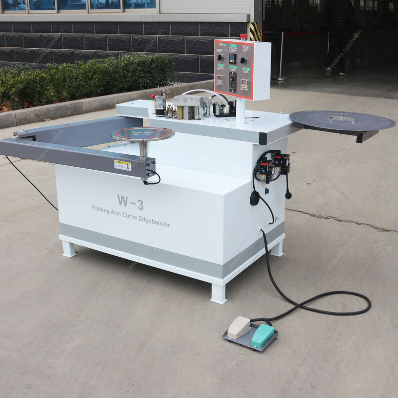 10.8m/min Panelenvoersnelheid W3 Automatische mini-randbandmachine voor houtbewerking