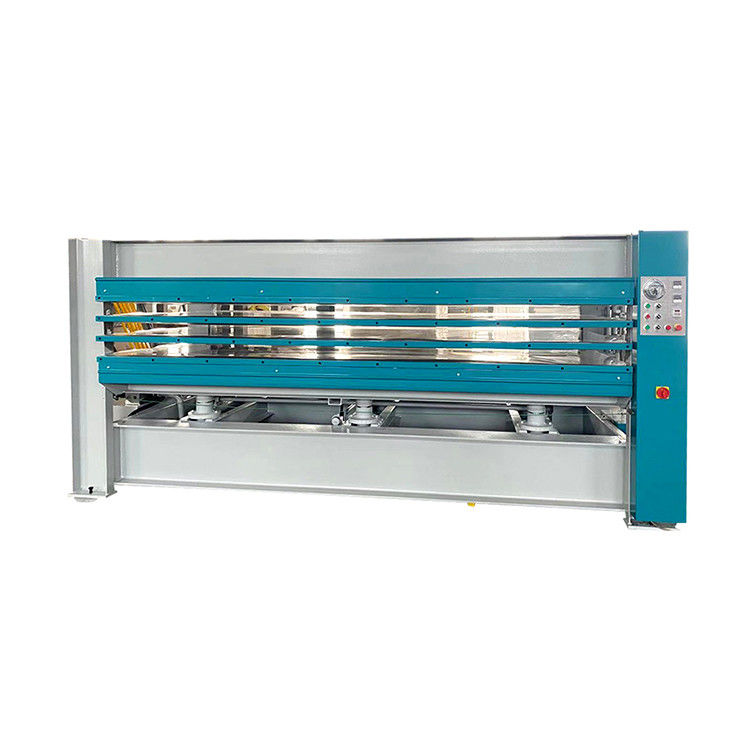 Bouwmaterialen winkels MDF Melamine deuren huid maken machine Hydraulische warmpers machine