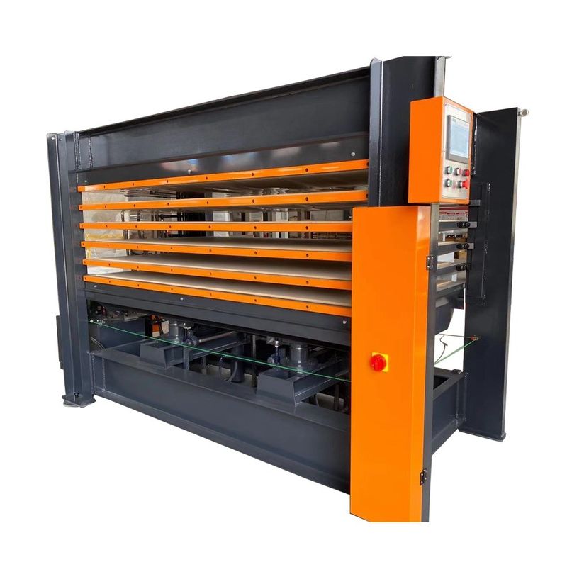 35kW Houtpallet Warm Isostatisch Pressen Machine voor Houten Deur Huid Productie Proces