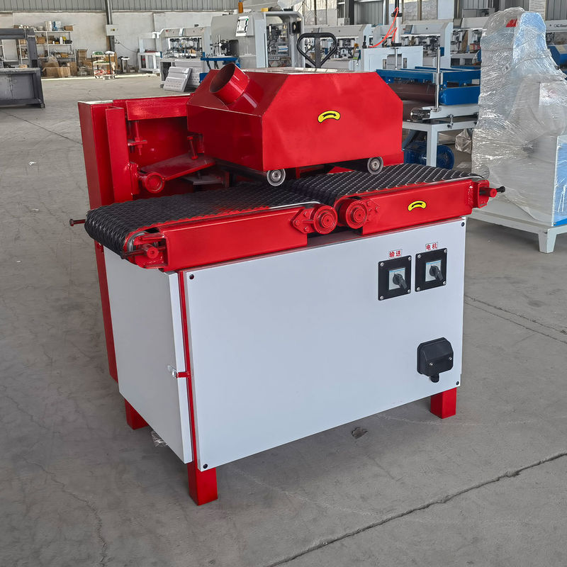 Houtverwerking met PDPJ300 Solid Wood Panel Multi Blade Saw en 10 inch Saw Blade