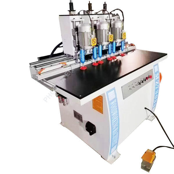 1.5kw*3 Aluminium profiel scharnier en mini boormachine voor meerastig diepboren