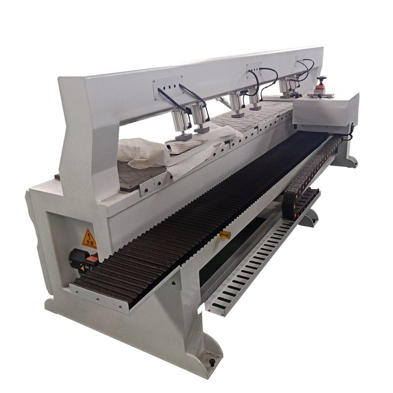 2.2kw*2 Spindelkracht Houtpaneel CNC zijdelboormachine met 750 400w servomotor