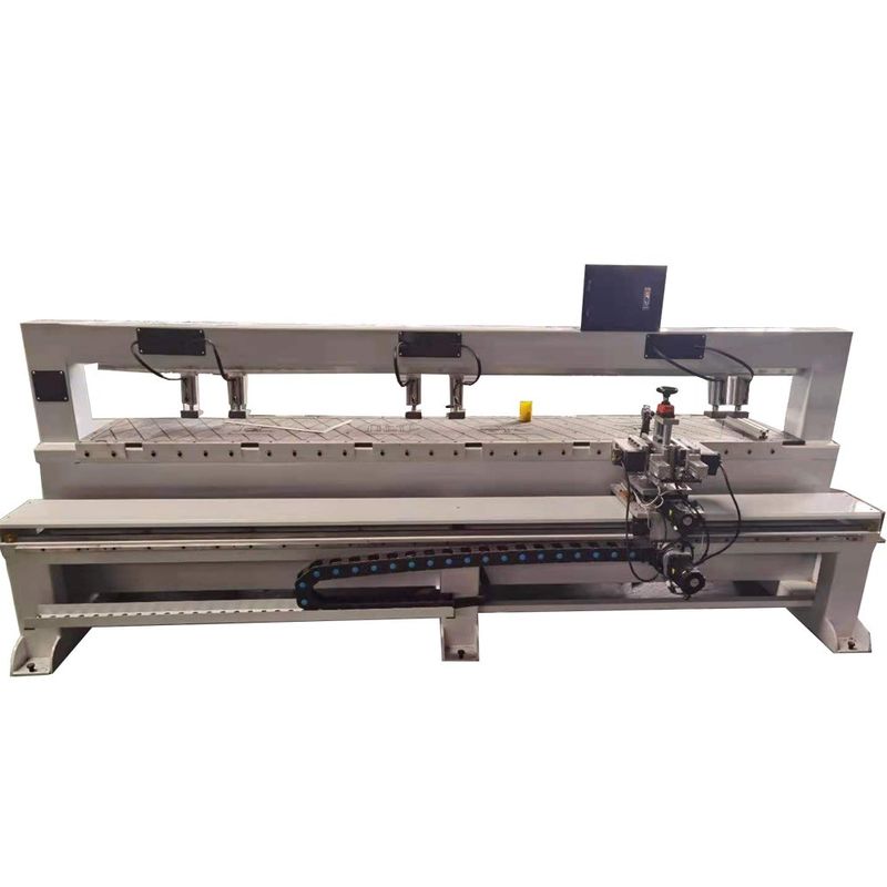 Dubbele lijn horizontale deur slot gat boormachine voor MDF multiplex meubelplaat