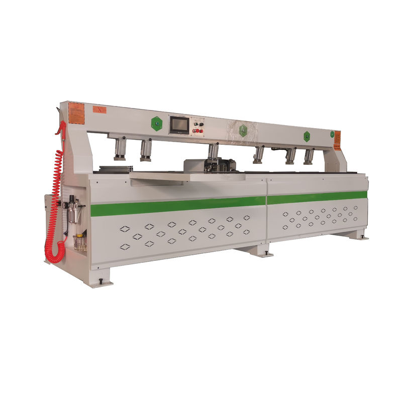 900 kg Gewicht Horizontale dubbele spindels CNC-boormachine voor houtbewerking