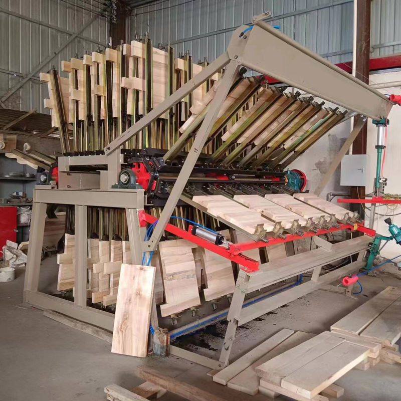 MY2500B-14 Groot bord 14 rijen Pneumatische drukcomposer Houten deurpers Klemdrager