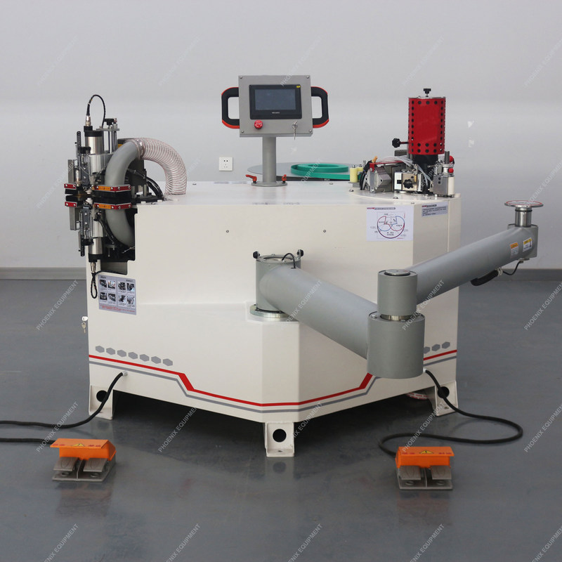 Flexible Folding Arm Edge Bander Machine voor productie-efficiëntie van PUR/EVA-materialen