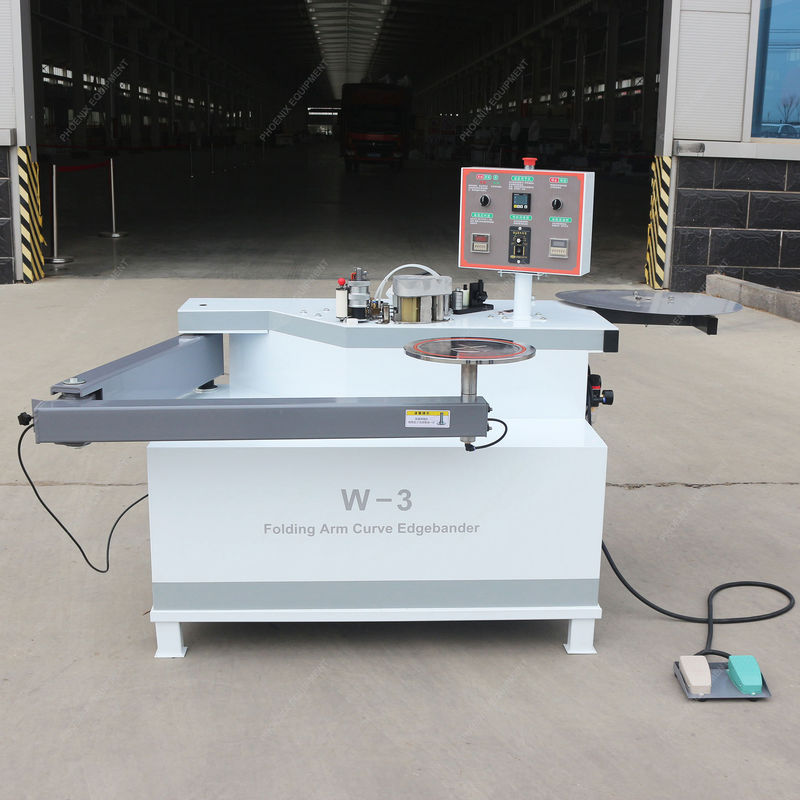 Volledig automatische ABS PVC gebogen rechthoekige rocker onregelmatige rand band productie machine