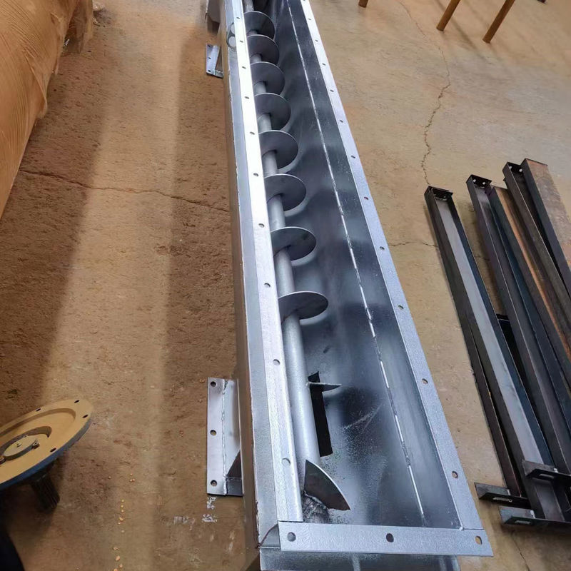 5000*350*460mm U-vormige schroefdrager voor het vervoer van tarwe, maïs, rijst en paddy's