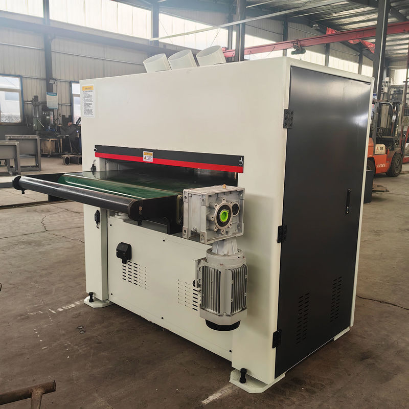3.5 mm Minimale dikte Houtbewerking Eenzijdige planer voor het verwerken van meubelplaten