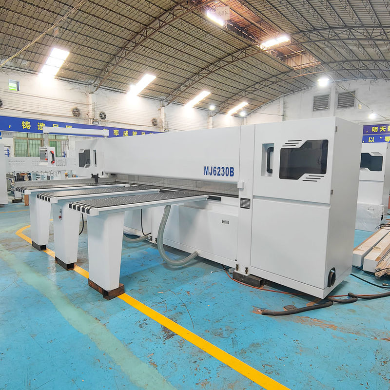 3800 KG MJ6230B CNC horizontale automatische houtbewerking balkzaag voor het snijden van houtplaten