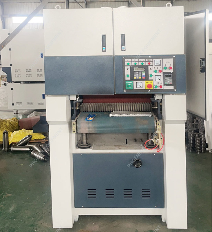 R-R 630 Houtbewerkingsborstel breedbandsandmachine voor metaalbewerking met een dikte van 2-120 mm