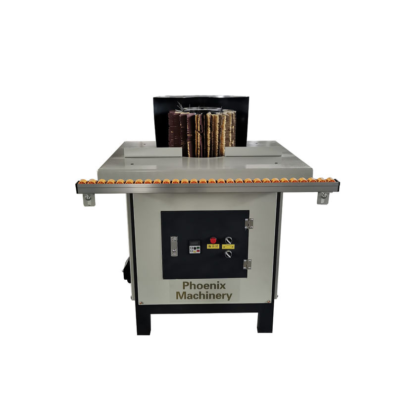 Houtbordrandborstel Sander trommel zandmachine voor verschillende vormen Frequentieregeling