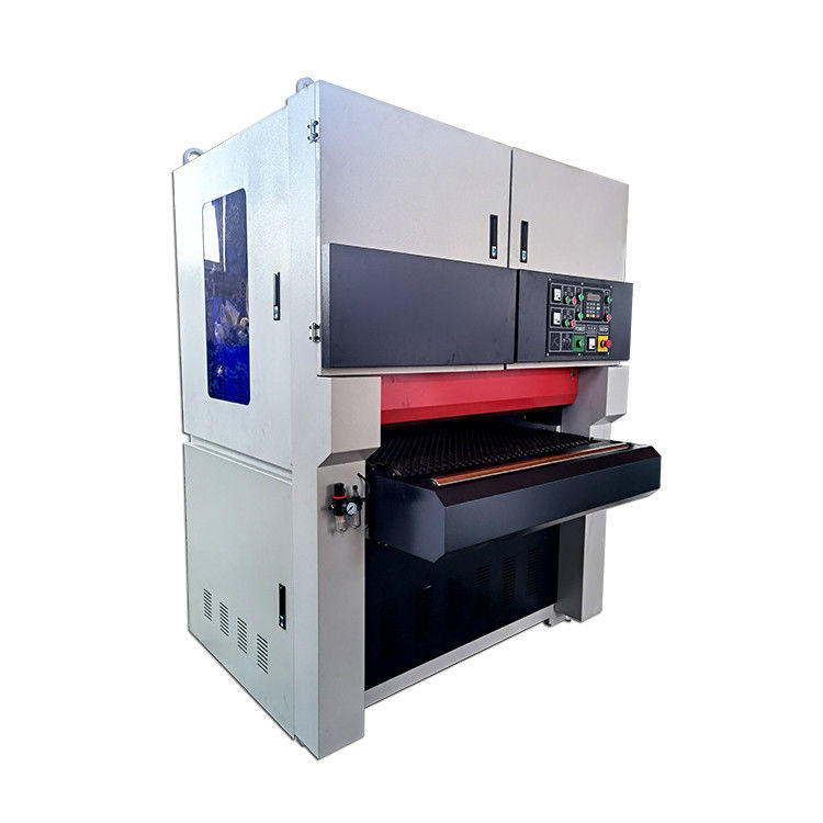 3500 KG R-RP1000 Precise Kalibrating Wide Belt Grinding Sander Sanding Machine voor gecompliceerd massief houten vloer