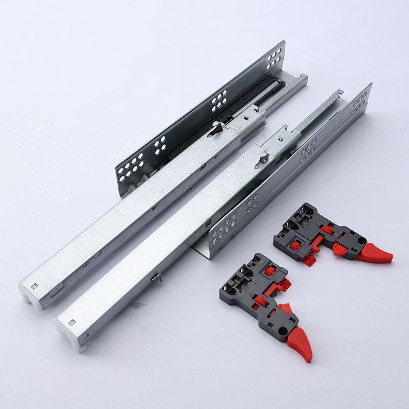 Ziekenhuisapparatuur Accessoires 303B-350 Verdikte Mute Track Drie-sectie Bottom Drawer Slide Damping Drawer