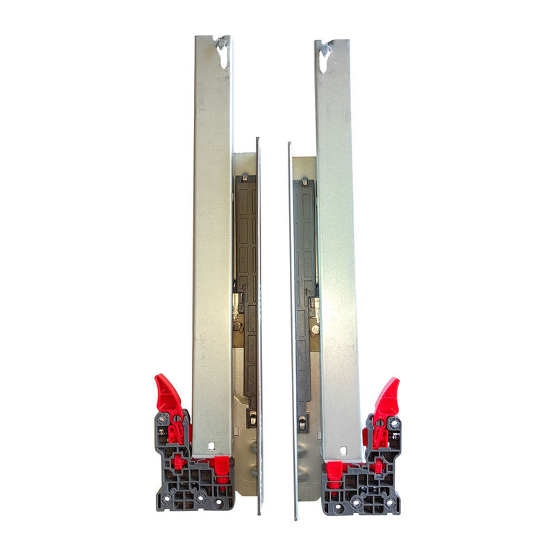 370 mm Min Kas Diepte Kas Laai Bottom Rebound 3-voudig Verborgen glijbaan 303BF-350