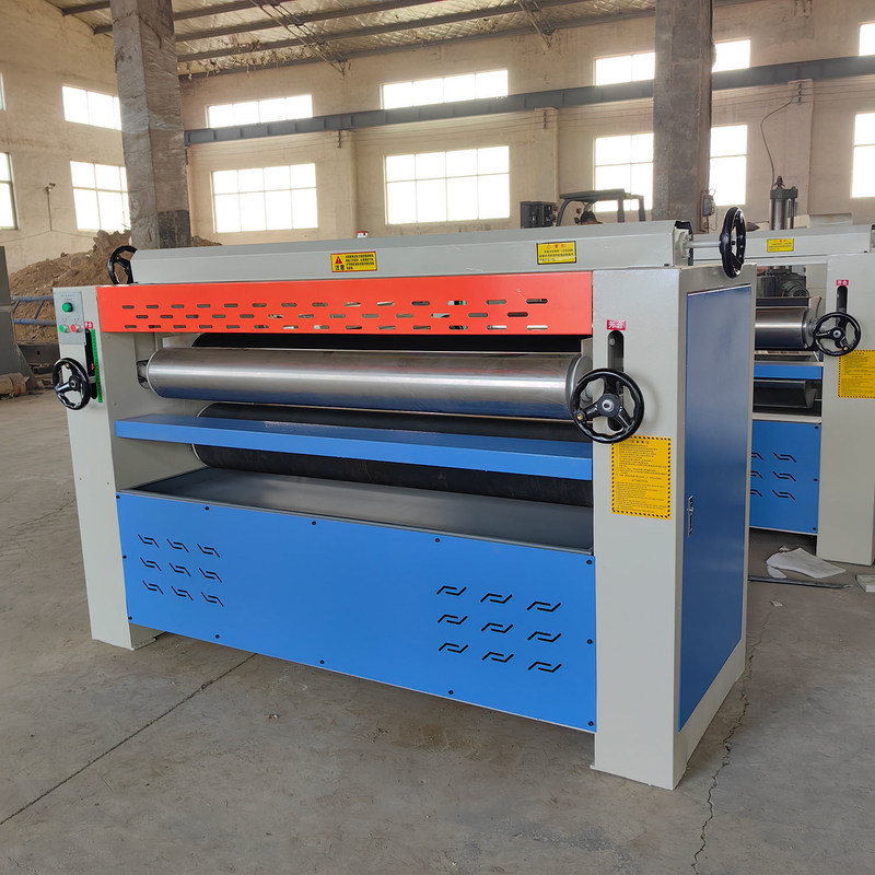 215 mm Lijmroller Diameter 1300 mm Dubbelzijdig gekoppeld houten lijmverspreider voor houten platen
