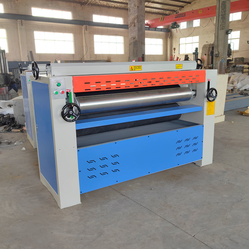 2.2kw Vermogen Houtbewerking Een- of dubbeloppervlakte van triplex Glue Spreader Roller Machine