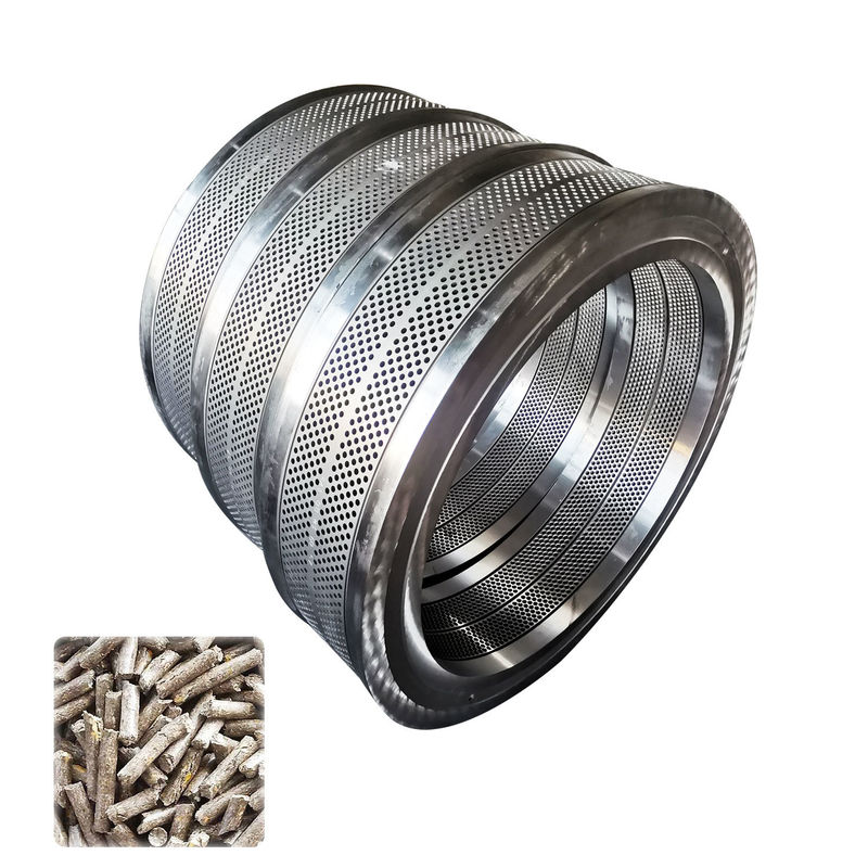 Op maat gemaakte 6mm 8mm Hole Diameter Range Ring Die Mould voor Biomassa en Feed Pellet Mill