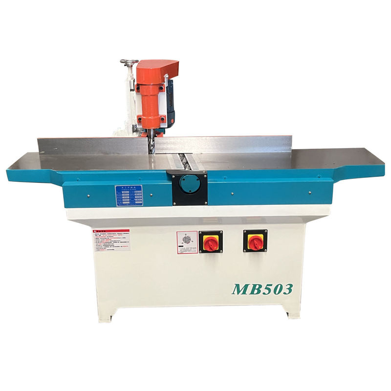 6 blad professionele houtplanermachine voor MDF-plankoppervlak MB503 dikteplaner