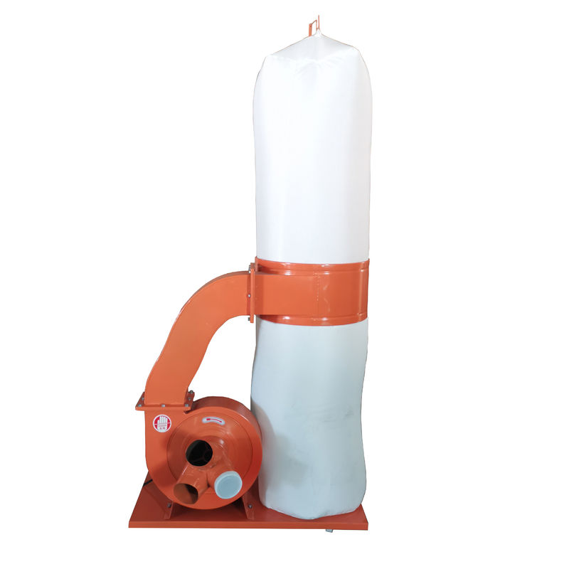 Elektrische houtstofcollector voor houtbewerking 930*500*2050mm Algemene afmeting en verpakkingsgrootte