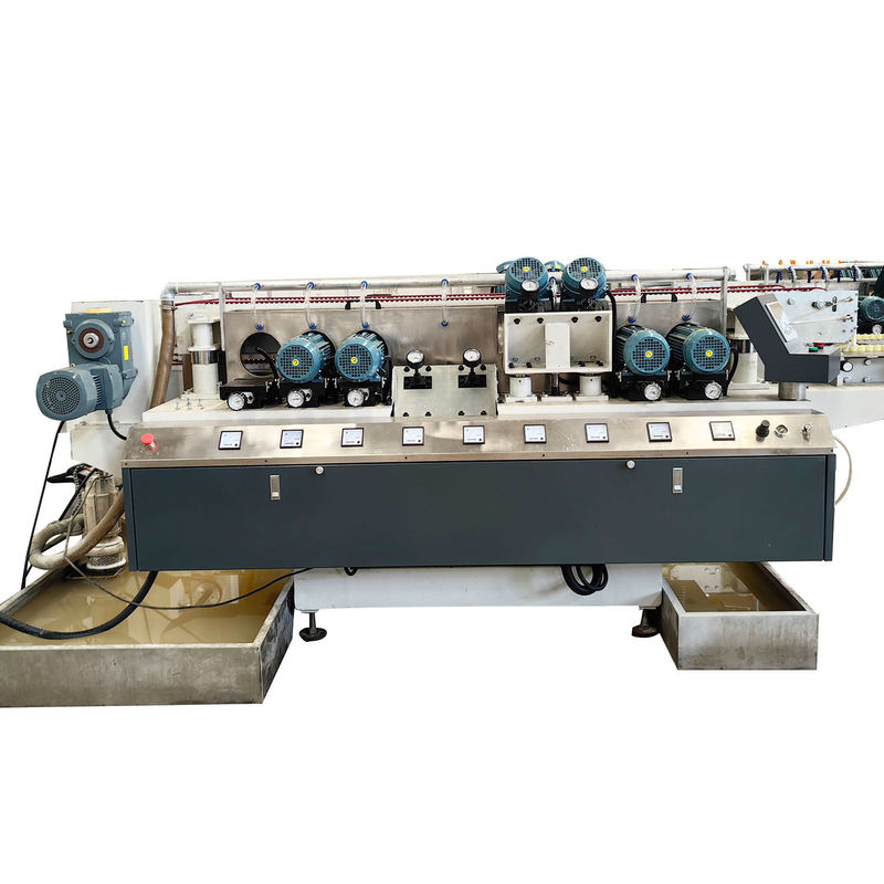 High Precision Double Edge Glass Grinding Machine voor rechtlijnse productielijn